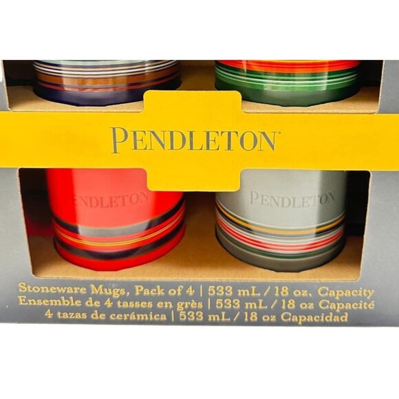 Pendleton Stoneware Mug Box Set 4 18 oz National Parks Collection - Picture 5 of 7